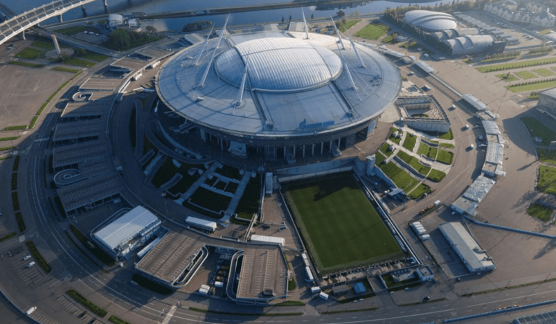 Gazprom Arena soccer stadium